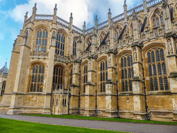 Die Kapelle St. Georg in Windsor Castle st. George kapelle ausflug southampton kreuzfahrt windsor